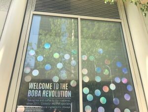 Vinyl Window Decals Signs for Boba Guys in New York
