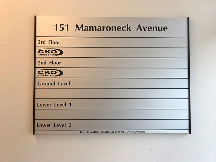 Interior Wayfinding And Directory Signage in NYC