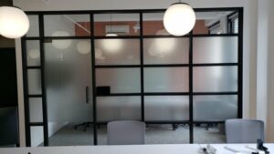 Frosted Vinyl Film Window Graphics in New York