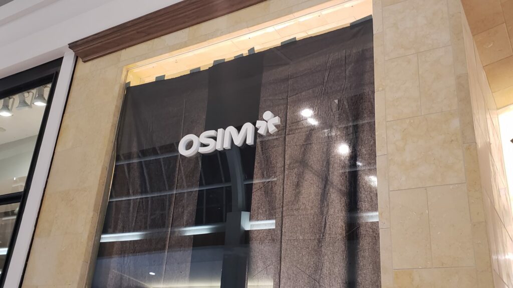 OSIM Dimensional Logo Wall Signs For Business NYC