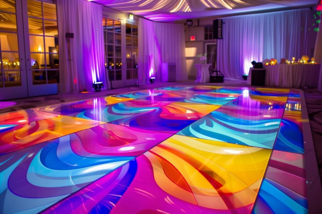 Modern LED Floor Decals