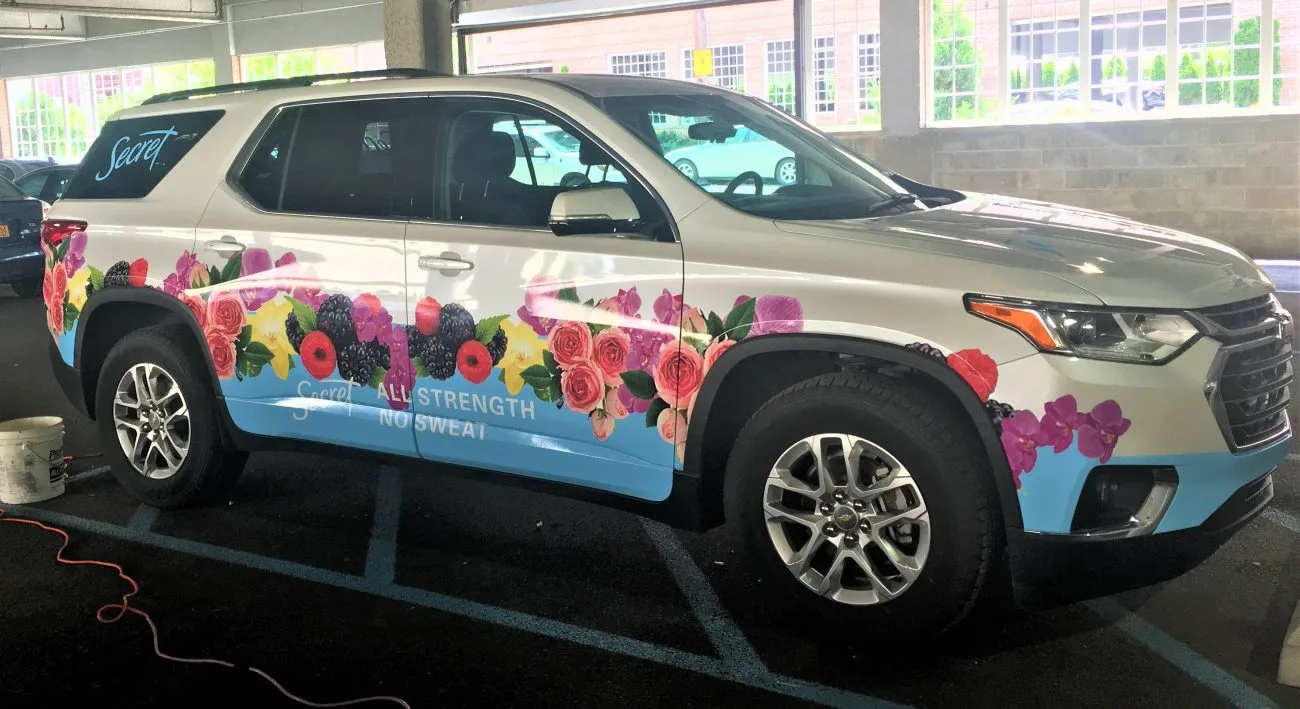 Partial Vehicle Wraps for Van in New York City