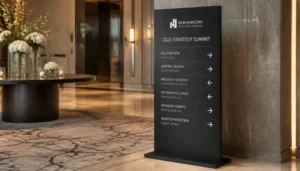 wayfinding event corporate