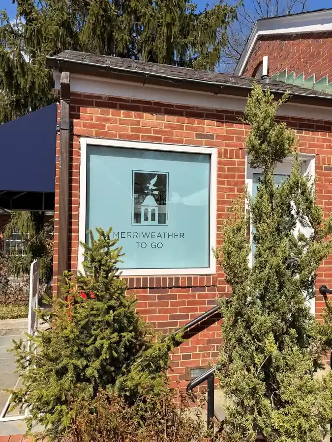 Frosted white vinyl window graphic for Constellation, Washington, DC.