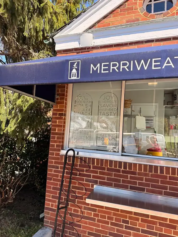 A second view of the frosted white vinyl window graphic for Constellation, Washington, DC.