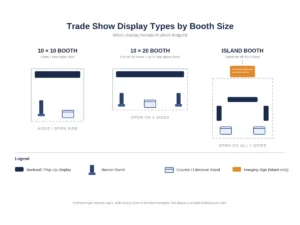 Infographic of trade show types