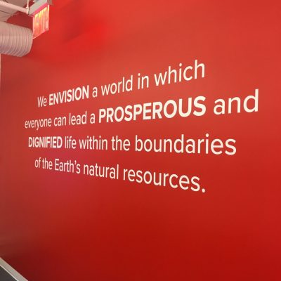 Outstanding Wall Graphics for Office Lobby in NYC