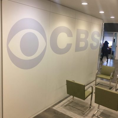 CBS Reception Wall Graphics by Street Style Studio